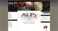 Desktop Screenshot of alpdesign.it